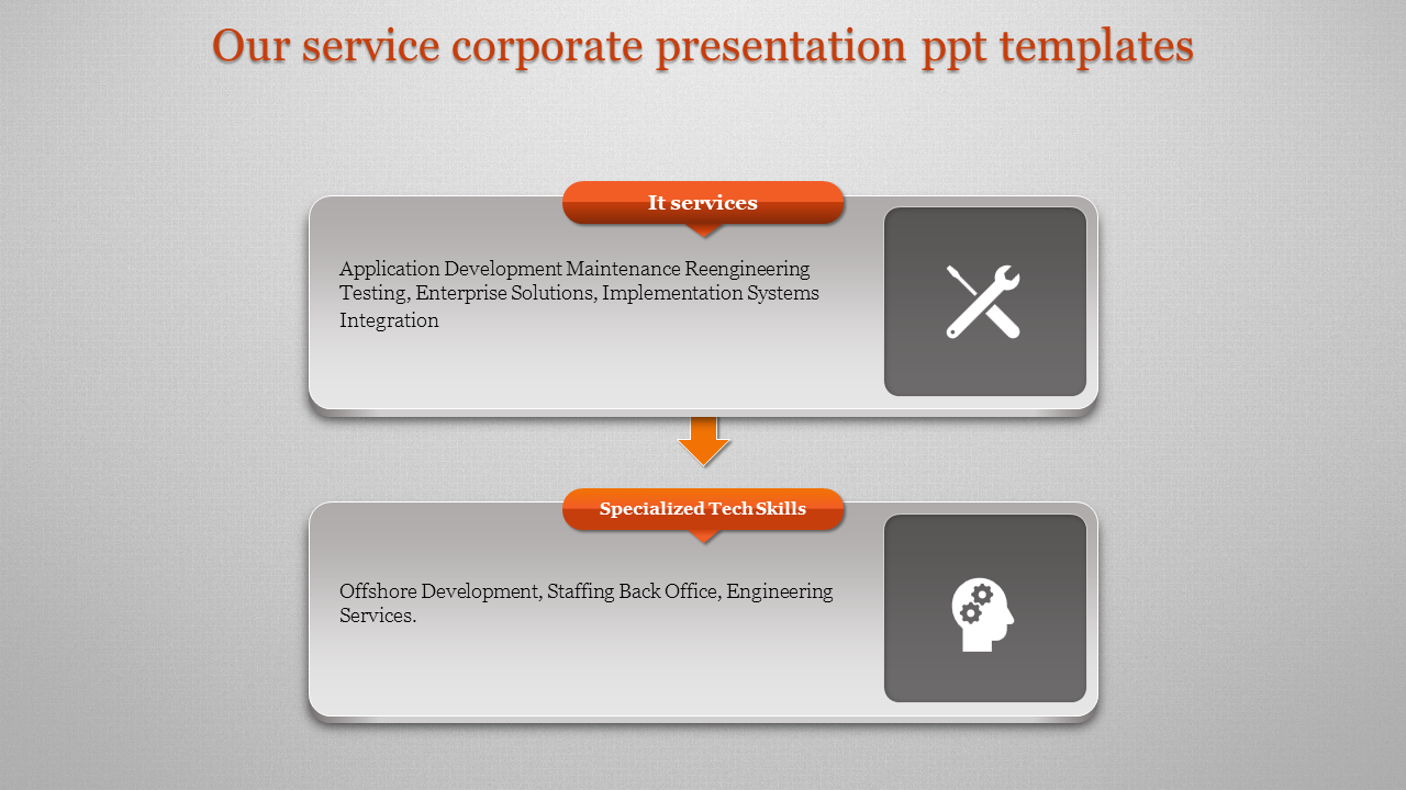 Free - A Two Noded Corporate Presentation PPT Templates